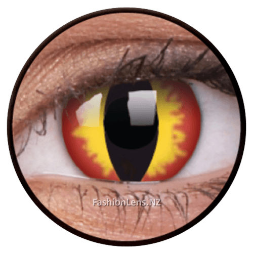 Crazy dragoneyes ColourVue Contact Lenses. Fashion Lens NZ.
