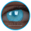 Glow UV Glow Electric Blue ColourVue Contact Lenses. Fashion Lens NZ.