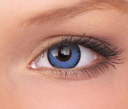 Space Blue Contact Lenses