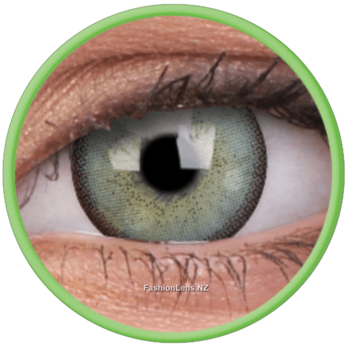 Lumina Dazzling Mint Coloured ColourVue Contact Lenses