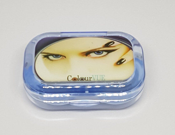 Designer contact lens case