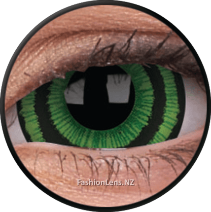 Green Goblin Mini Sclera ColourVue Contact Lenses