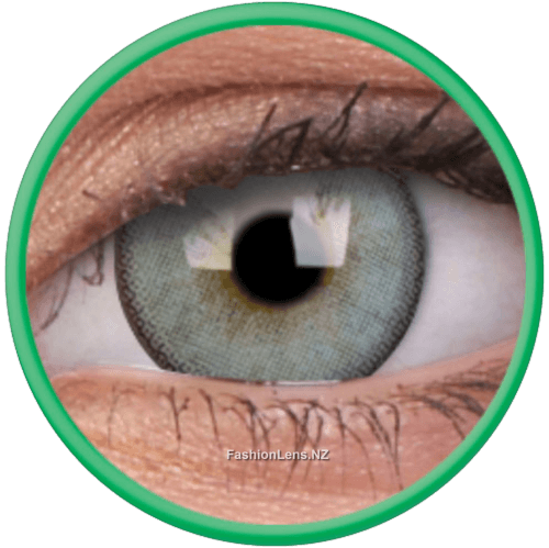 Lumina Gleaming Green Coloured ColourVue Contact Lenses