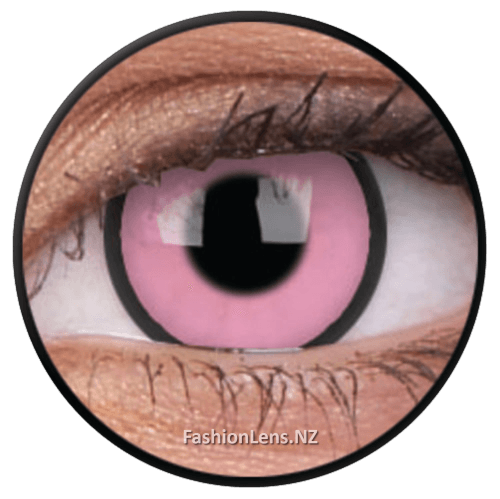 Crazy Hot Pink ColourVue Contact Lenses. Fashion Lens NZ.