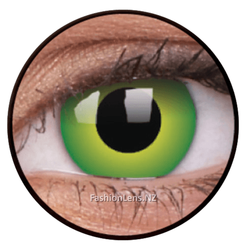 Crazy hulkgreen ColourVue Contact Lenses. Fashion Lens NZ.