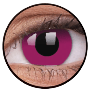 Crazy purple ColourVue Contact Lenses. Fashion Lens NZ.