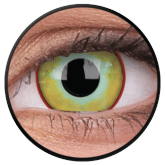 Yellow Plague Crazy Contact Lens