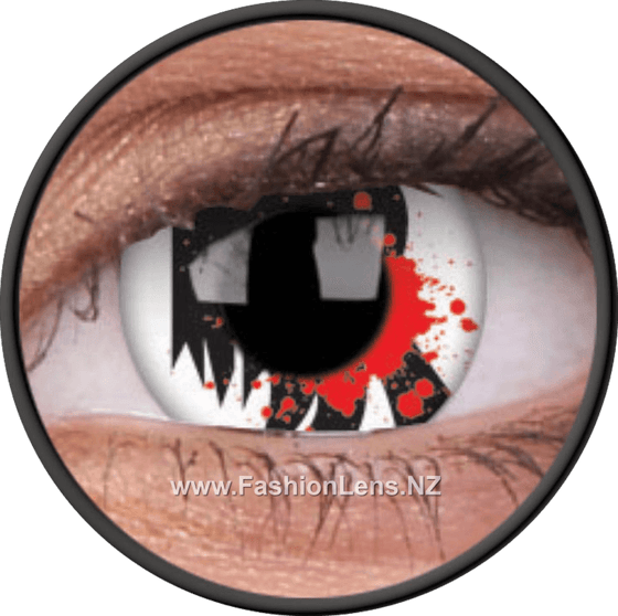 Crazy Blood Scream ColourVue Contact Lenses