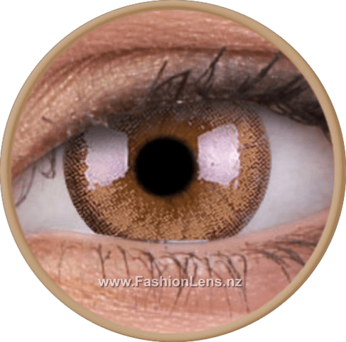 Cheerful Woody Brown ColourVue Contact Lenses